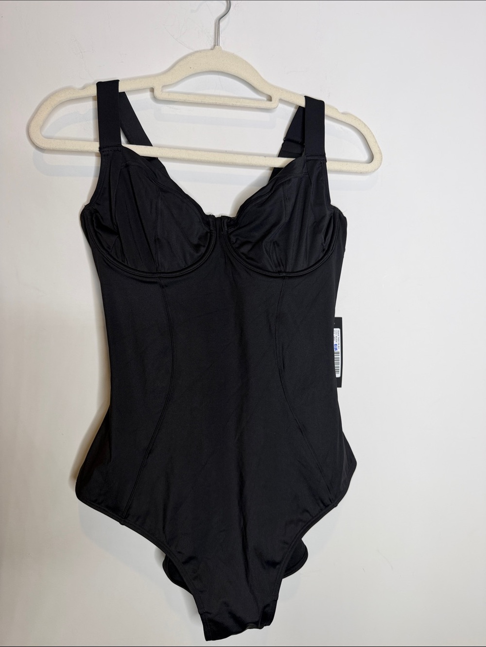 NWT Ta3 XL LIFTY Black Sculpting One-Piece Swim Suit Vacation Shark Tank Pool